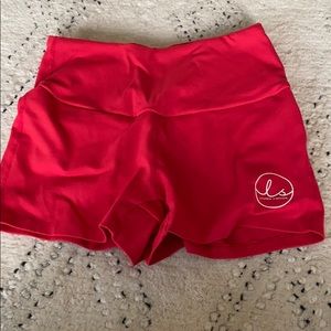 Ryderwear high waisted scrunch bum shorts